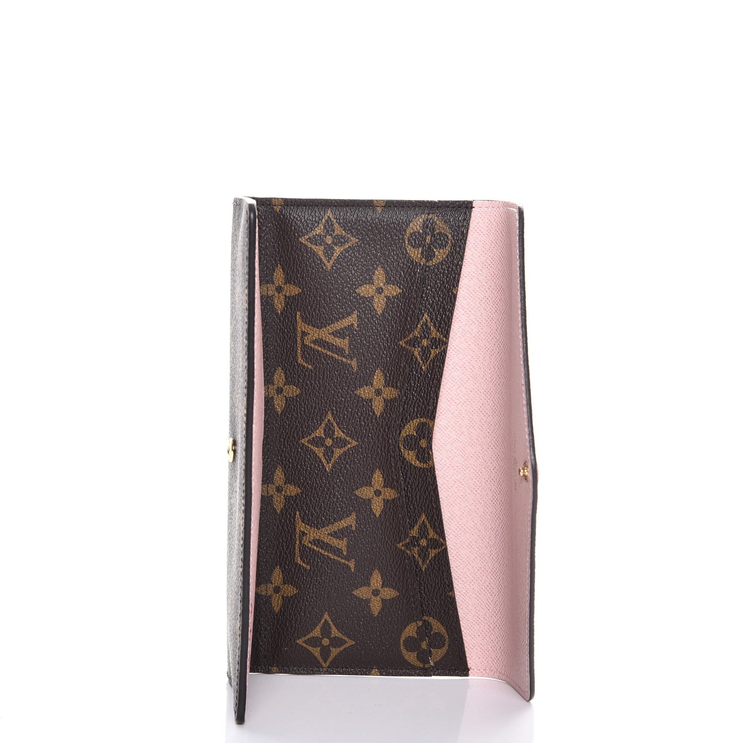 Monogram Josephine Wallet Rose Ballerine