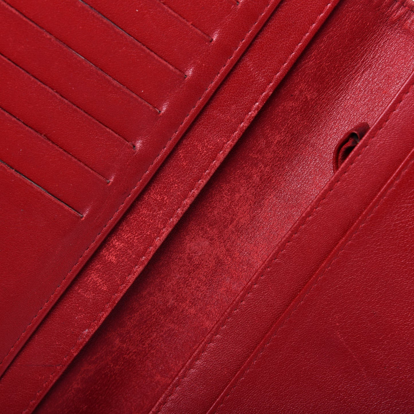 Caviar Timeless CC Yen Wallet Red