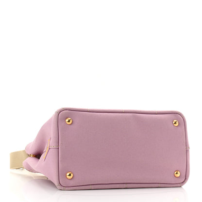 Prada Canapa Small Logo Tote Alabastro 4 of 9