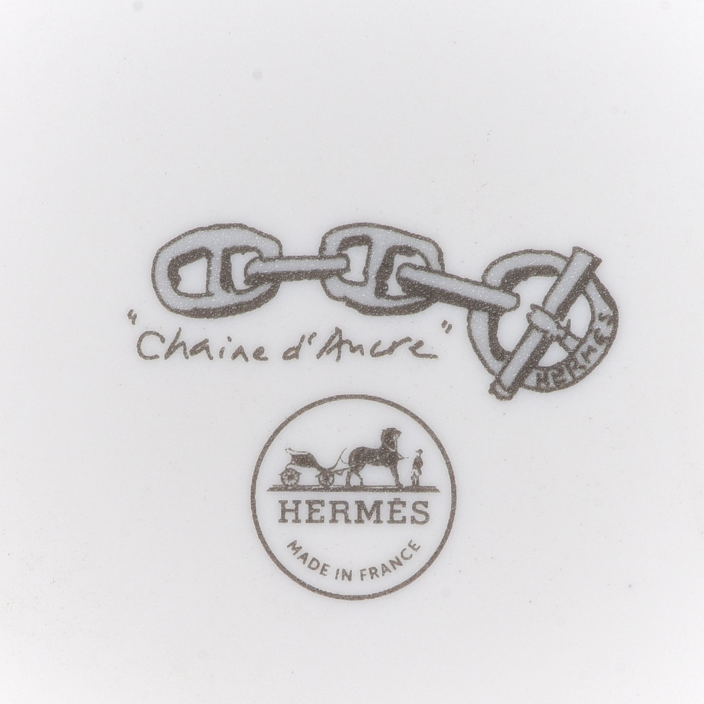 Porcelain Chaine d' Ancre Sushi Plate