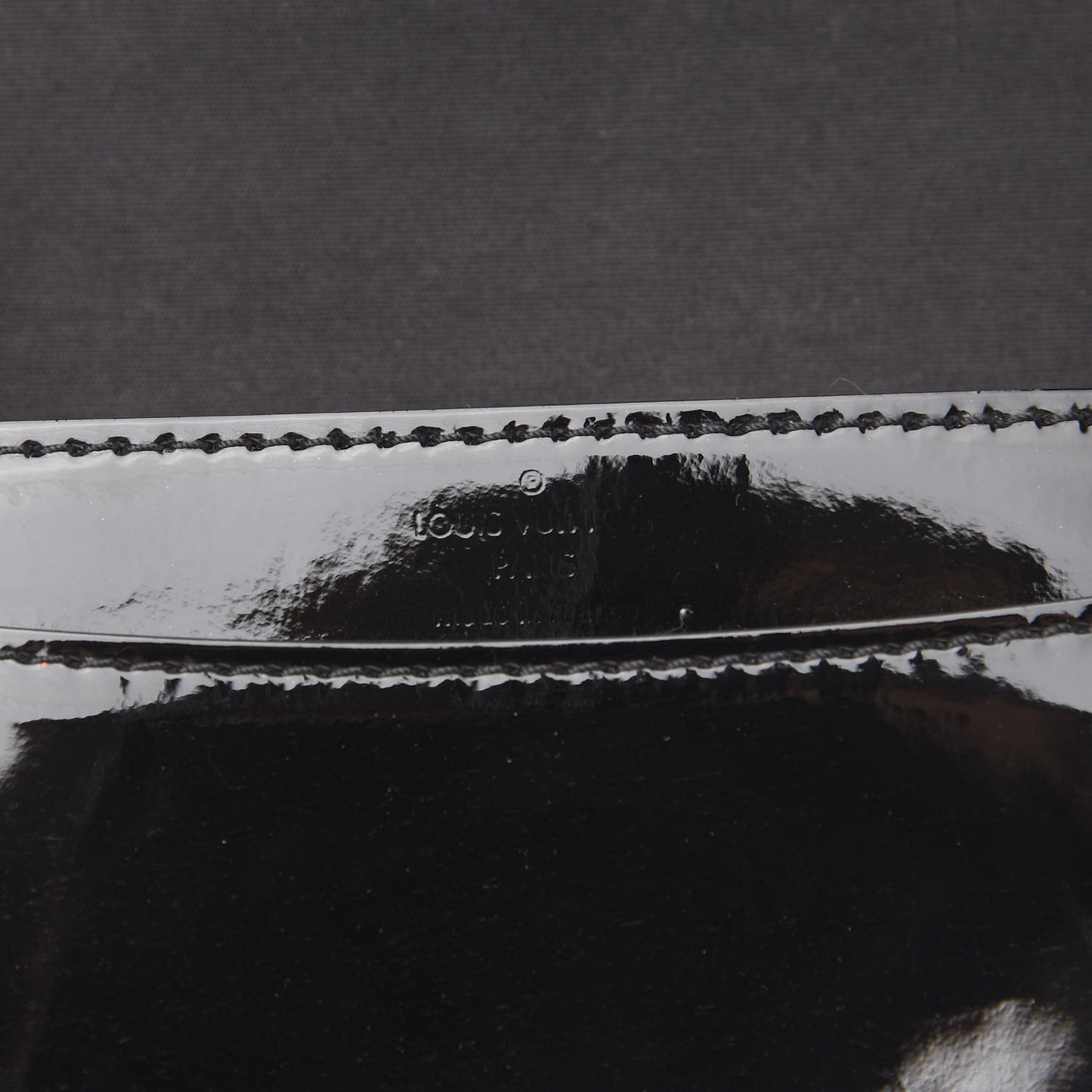 Patent Louise PM Chain Clutch Black