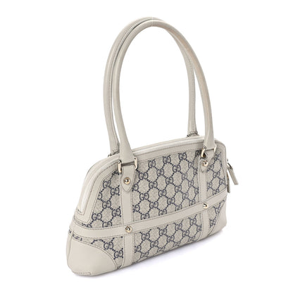 Gucci Monogram Reins Tote Navy 2 of 7