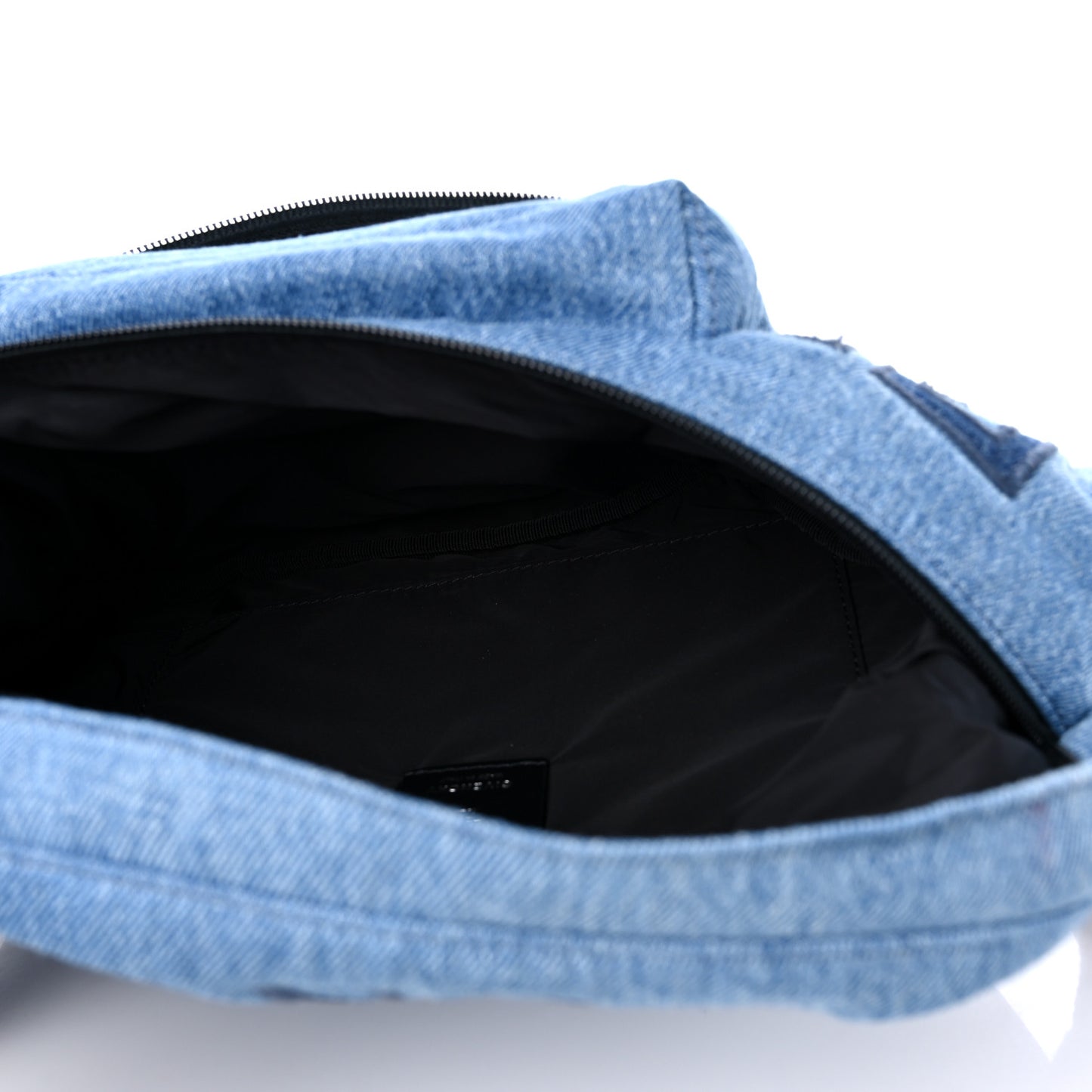 Essential U Denim Belt Bag Light Blue