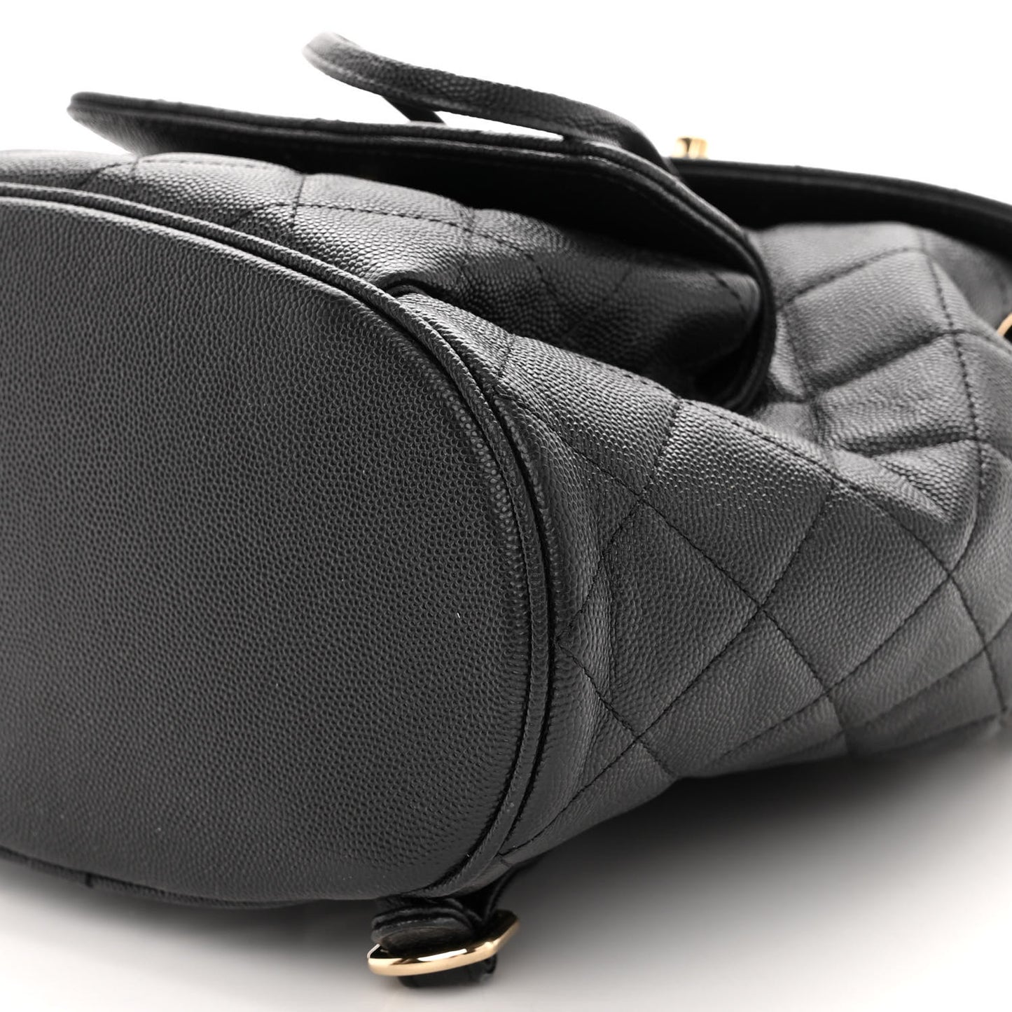 Caviar Quilted Backpack Bag Black