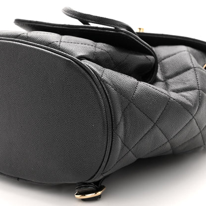 Chanel Caviar Quilted Backpack Bag Black 9 of 9