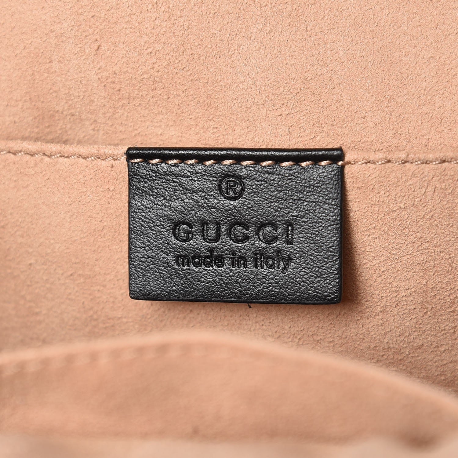 Gucci Calfskin Matelasse GG Marmont Backpack Black 6 of 7