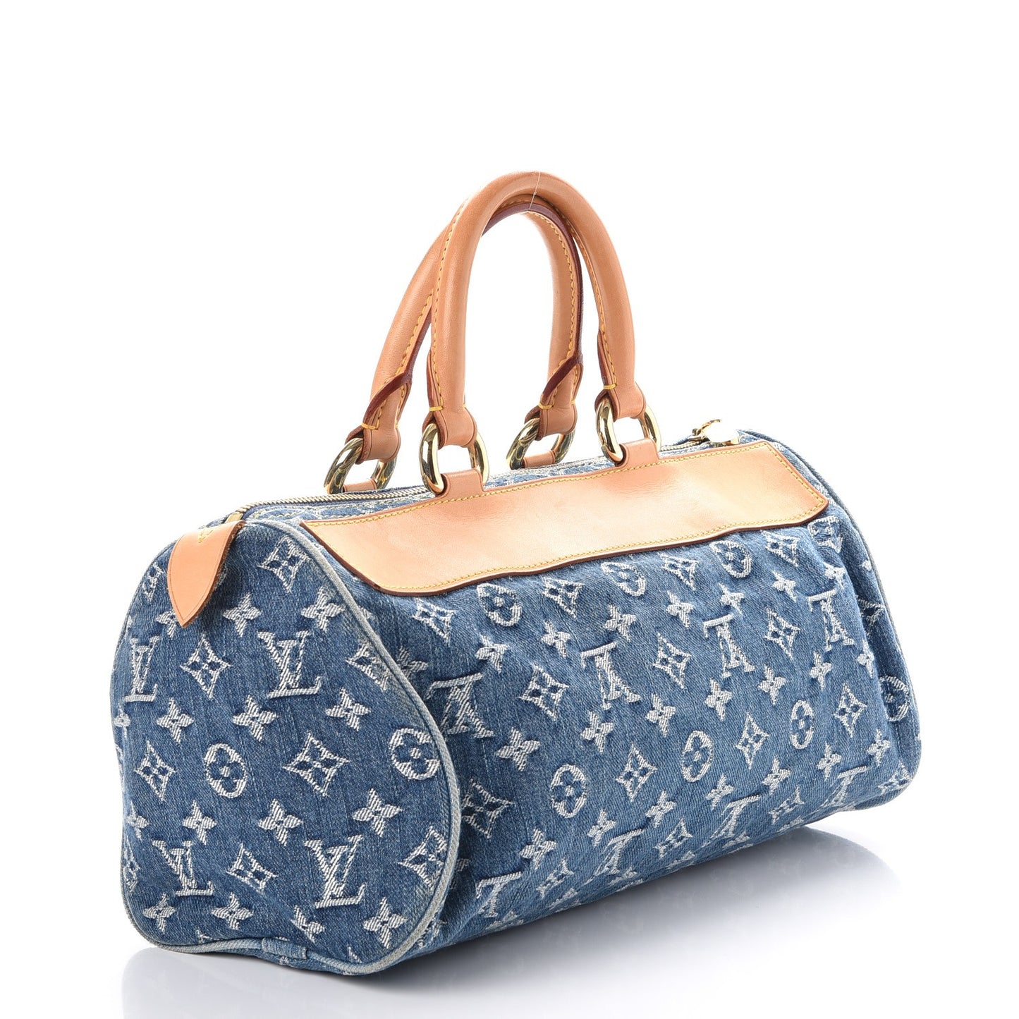 Monogram Denim Neo Speedy Blue
