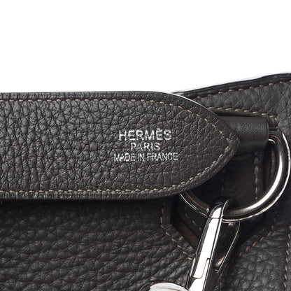 Hermes Taurillon Clemence Bicolor Jypsiere 34 Ardoise Gris Tourterelle 7 of 12