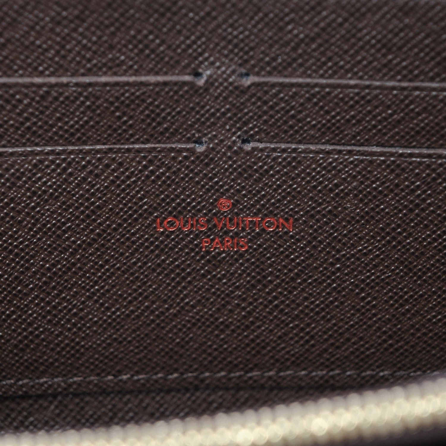 Louis Vuitton Damier Ebene Zippy Wallet 6 of 10