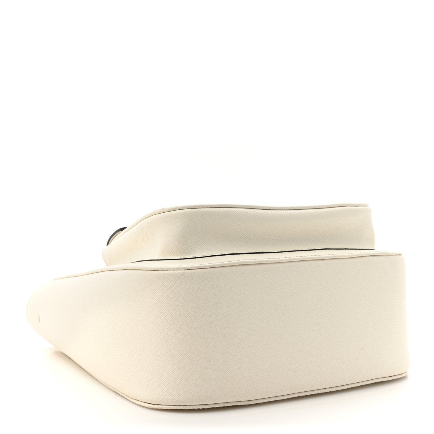 Saffiano Lux Metropolis Tote White