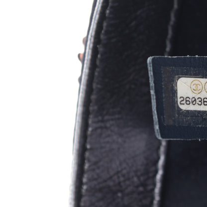 Chanel Sequin Mini Rectangular Flap Blue Gold 7 of 11