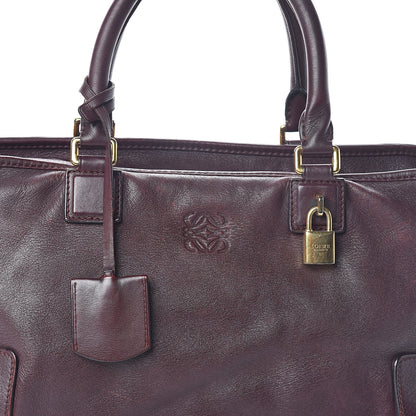 Loewe Calfskin Amazona 36 Purple 7 of 9
