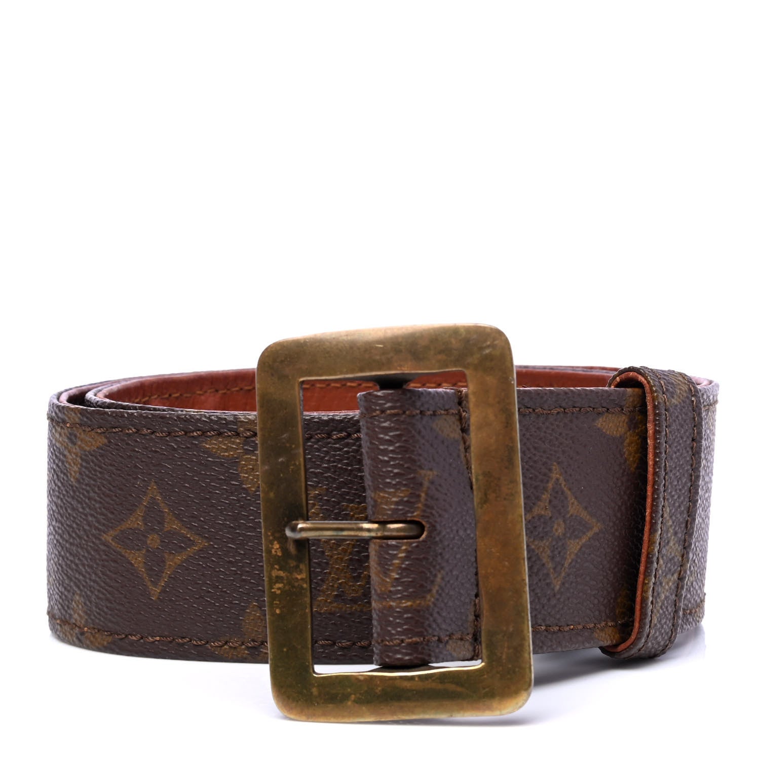 Louis Vuitton Monogram Belt 75 30 1 of 9