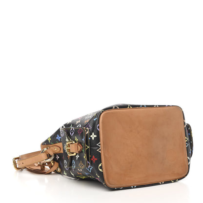 Louis Vuitton Monogram Multicolor Petit Noe Black 4 of 11