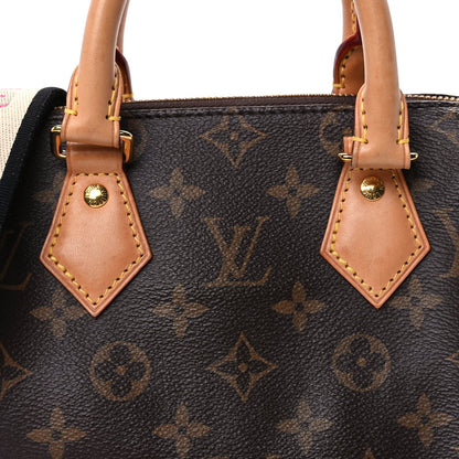 Louis Vuitton Monogram Speedy Bandouliere 20  Black 6 of 7
