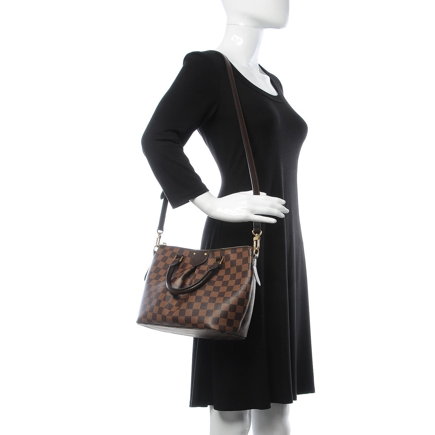 Damier Ebene Siena PM