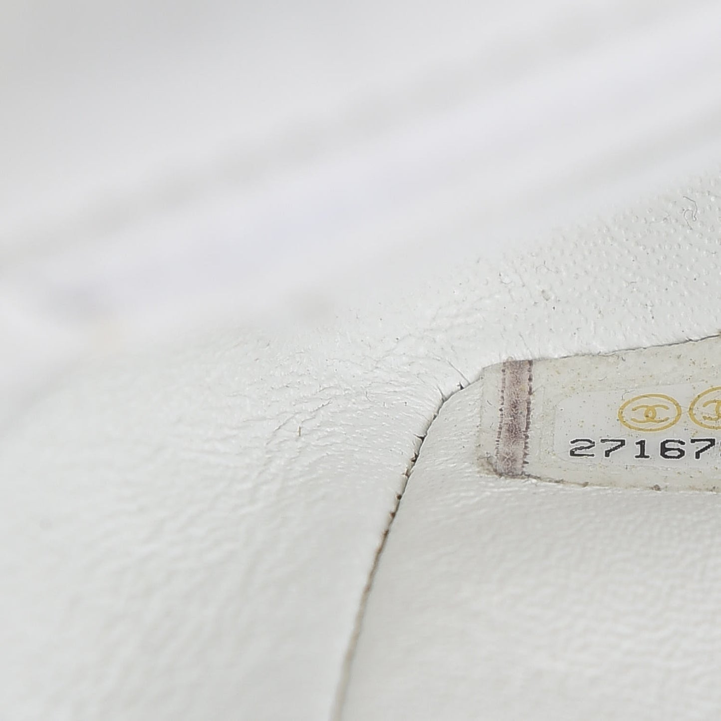 Tweed Braid Sequin Mini Flap White Pink Orange