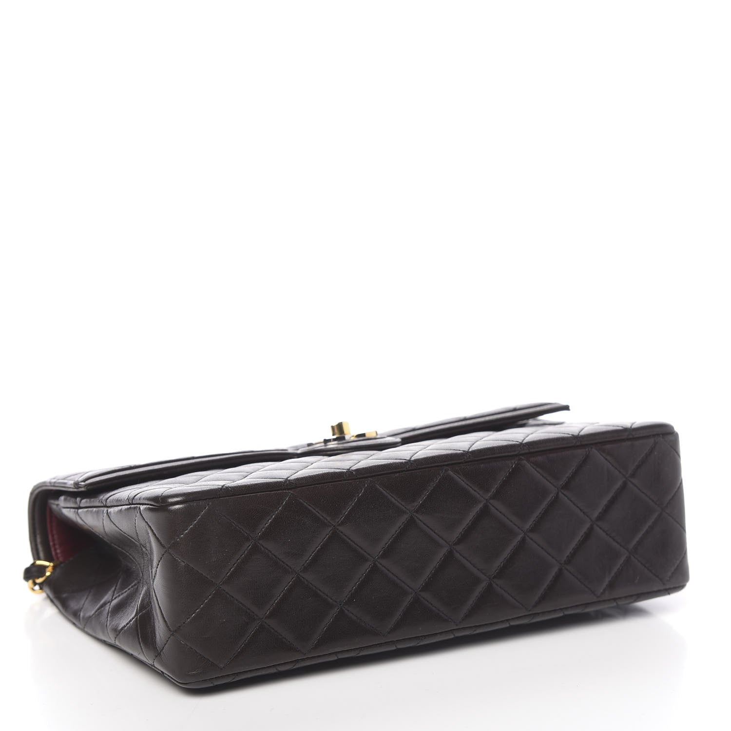 Chanel Lambskin Quilted Medium Single Flap Black 4 of 11
