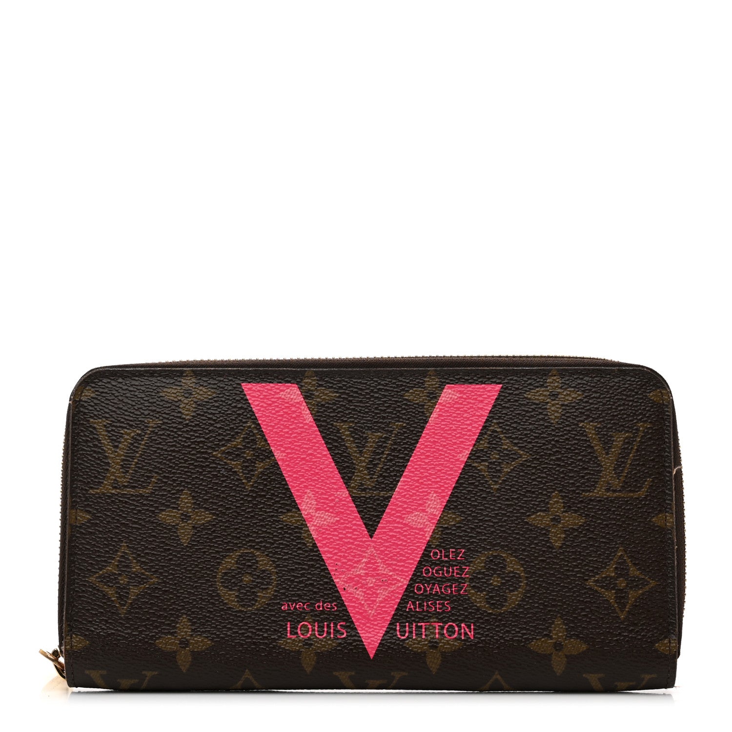 Louis Vuitton Monogram V Zippy Wallet Grenade 1 of 8
