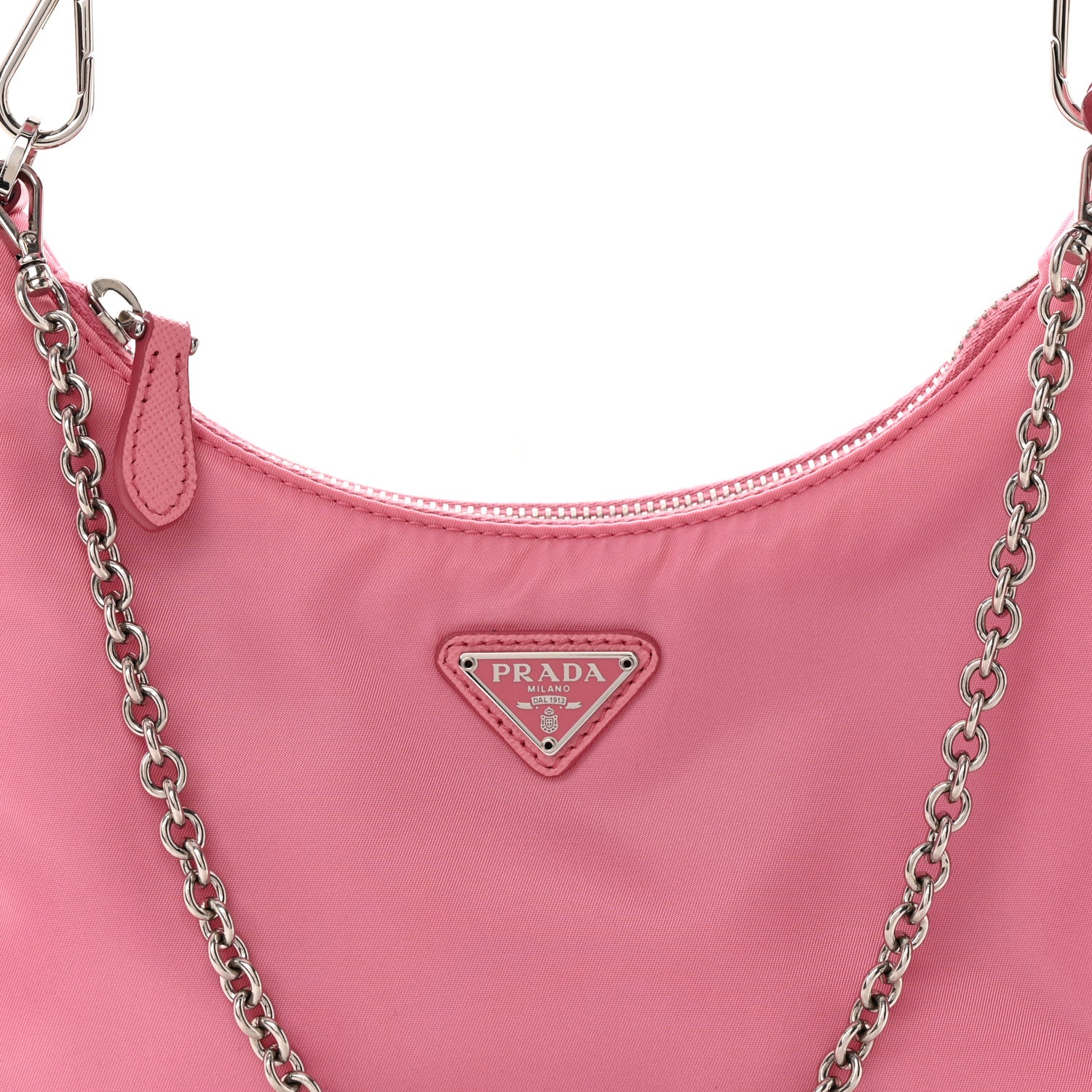 Prada Nylon Re-Edition 2005 Shoulder Bag Begonia 8 of 16