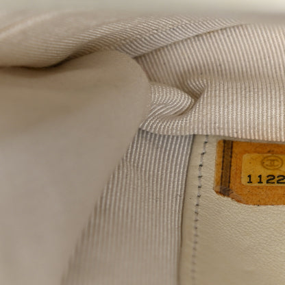 Chanel Perforated Lambskin Quilted Wallet On Chain WOC Beige 8 of 14