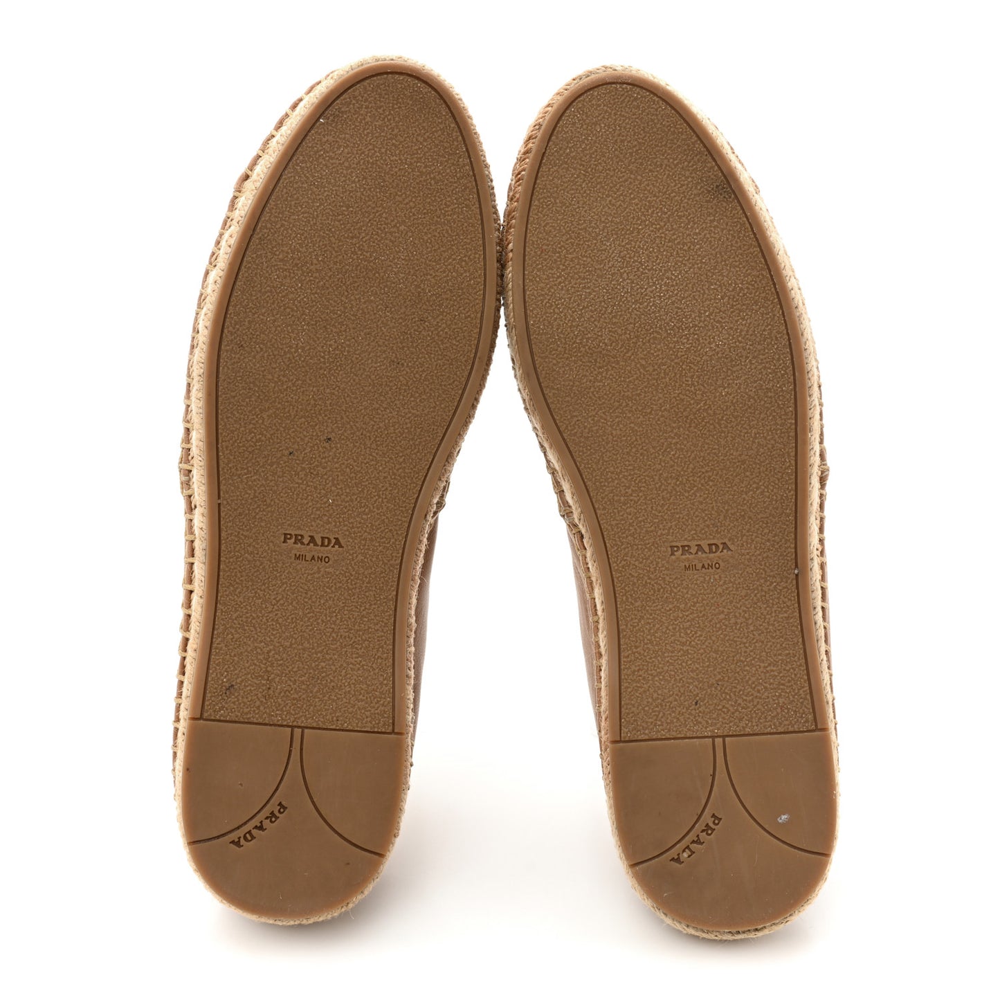 Nappa Logo Cap Toe 20mm Espadrilles 38.5 Beige