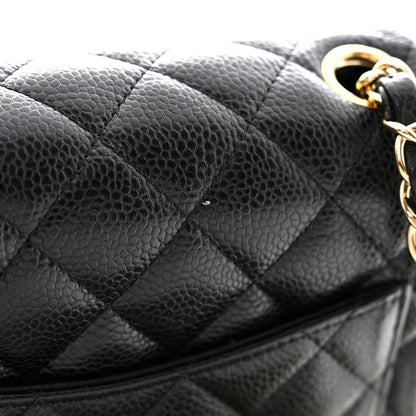 Chanel Caviar Quilted Mini Square Flap Black 11 of 12
