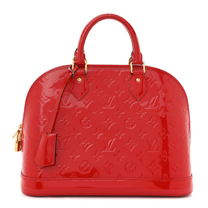 Louis Vuitton Vernis Alma PM Cherry 1 of 20