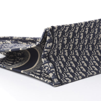 Christian Dior Oblique Medium Book Tote Blue Multicolor 7 of 8