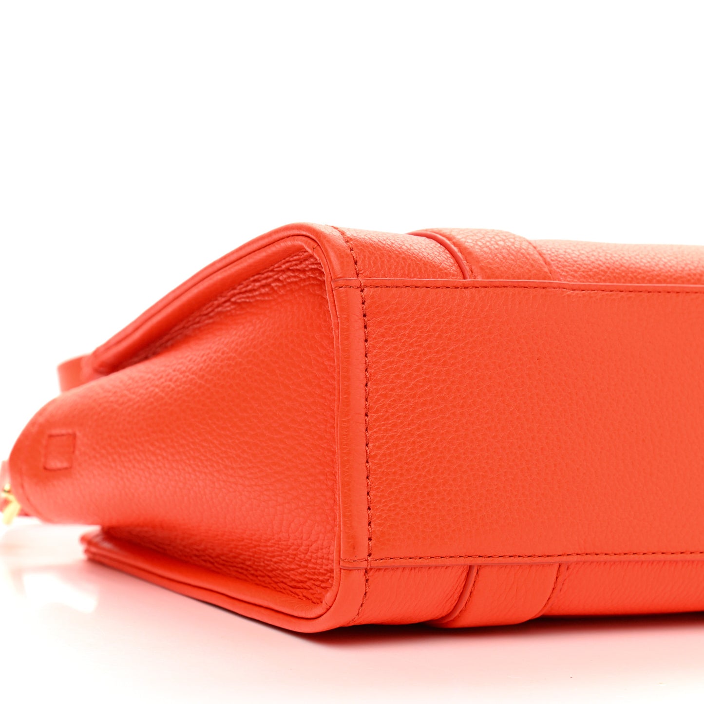 Grained Calfskin Small The Tote Bag Dragon Fire