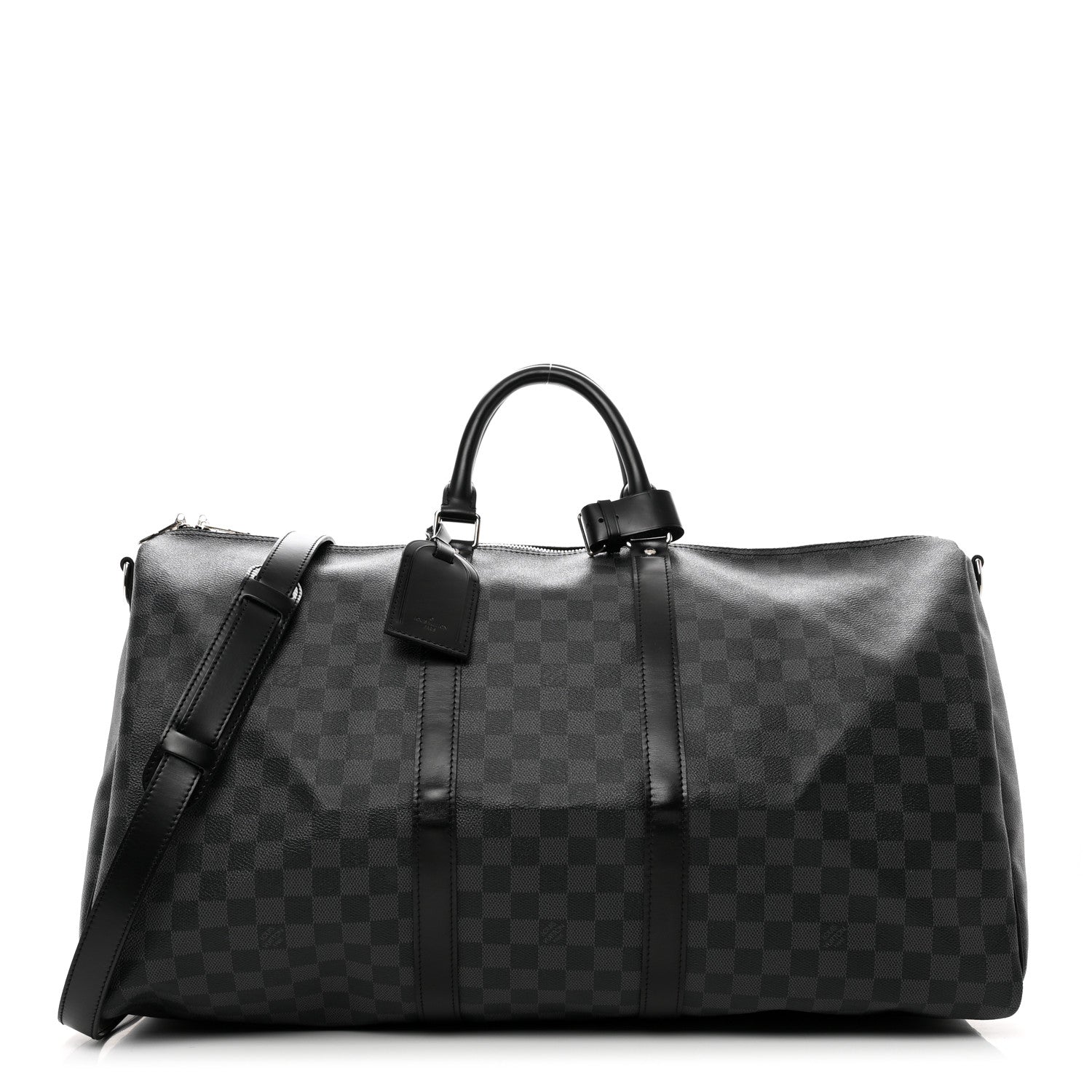 Louis Vuitton Damier Graphite Keepall Bandouliere 55 1 of 10