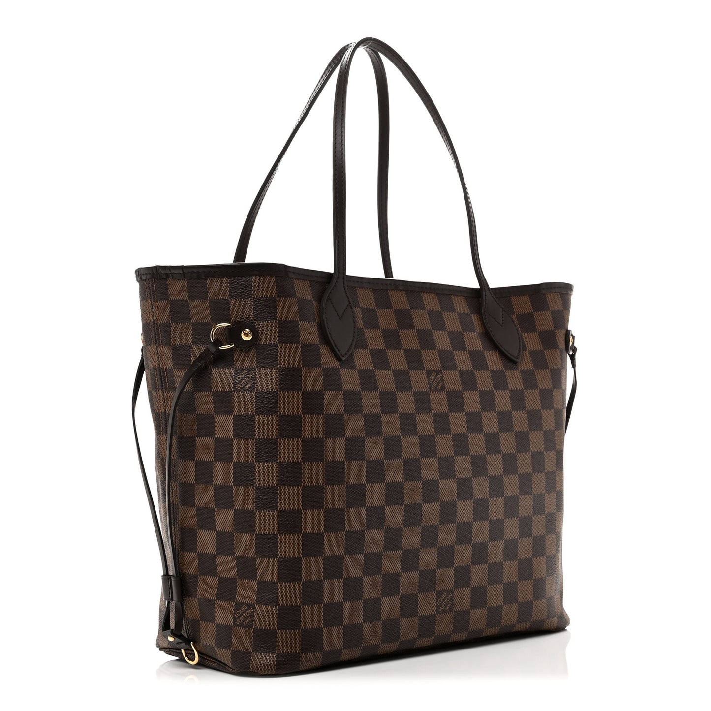 Damier Ebene Neo Neverfull MM Rose Ballerine