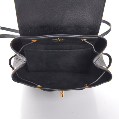 Louis Vuitton Calfskin Lockme Mini Backpack Black 5 of 8