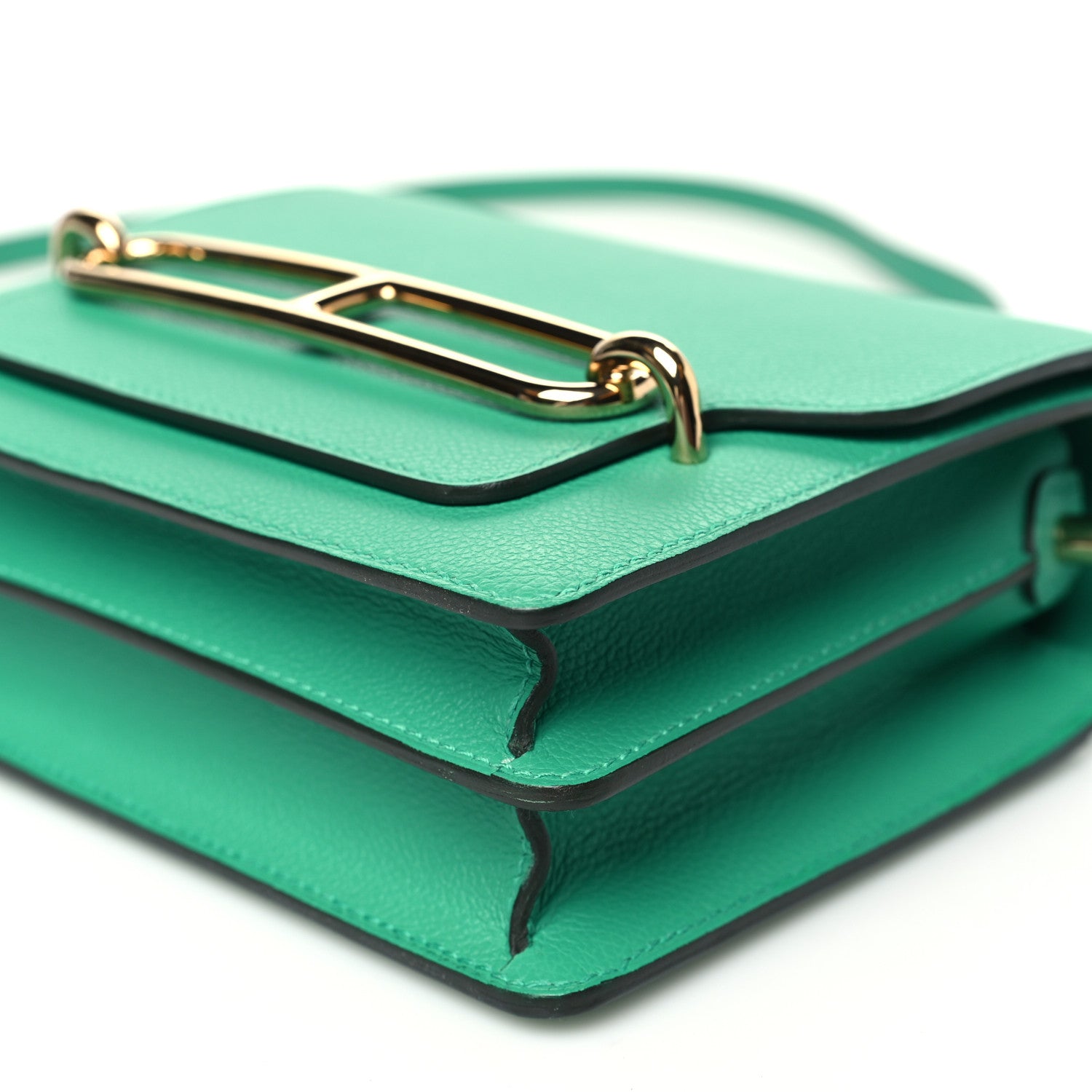 Hermes Evercolor Mini Sac Roulis Menthe 10 of 10