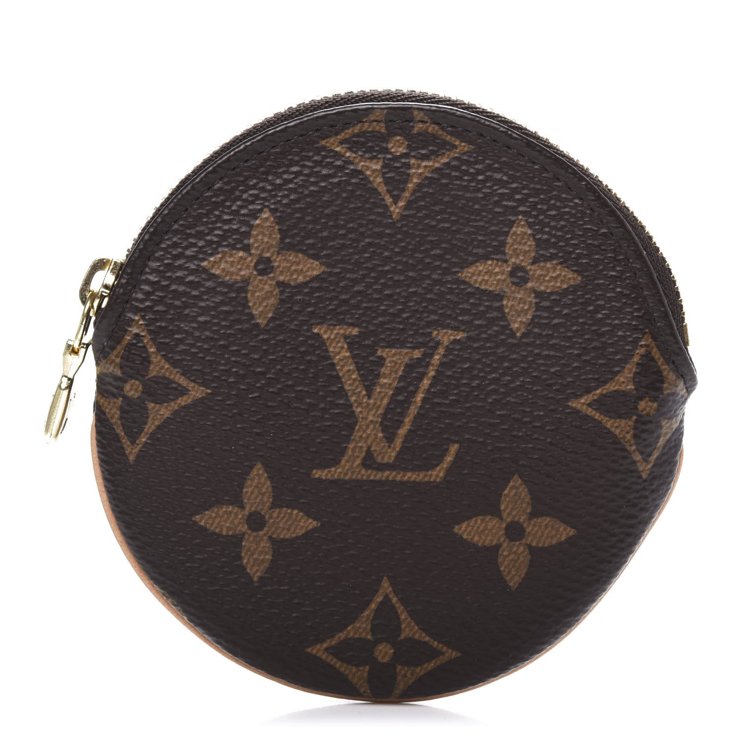 Louis Vuitton Monogram Round Coin Purse 1 of 9