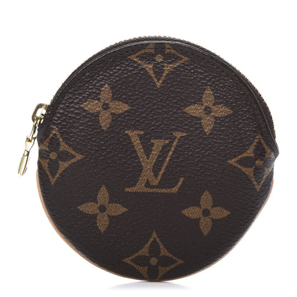 Louis Vuitton Monogram Round Coin Purse 1 of 9