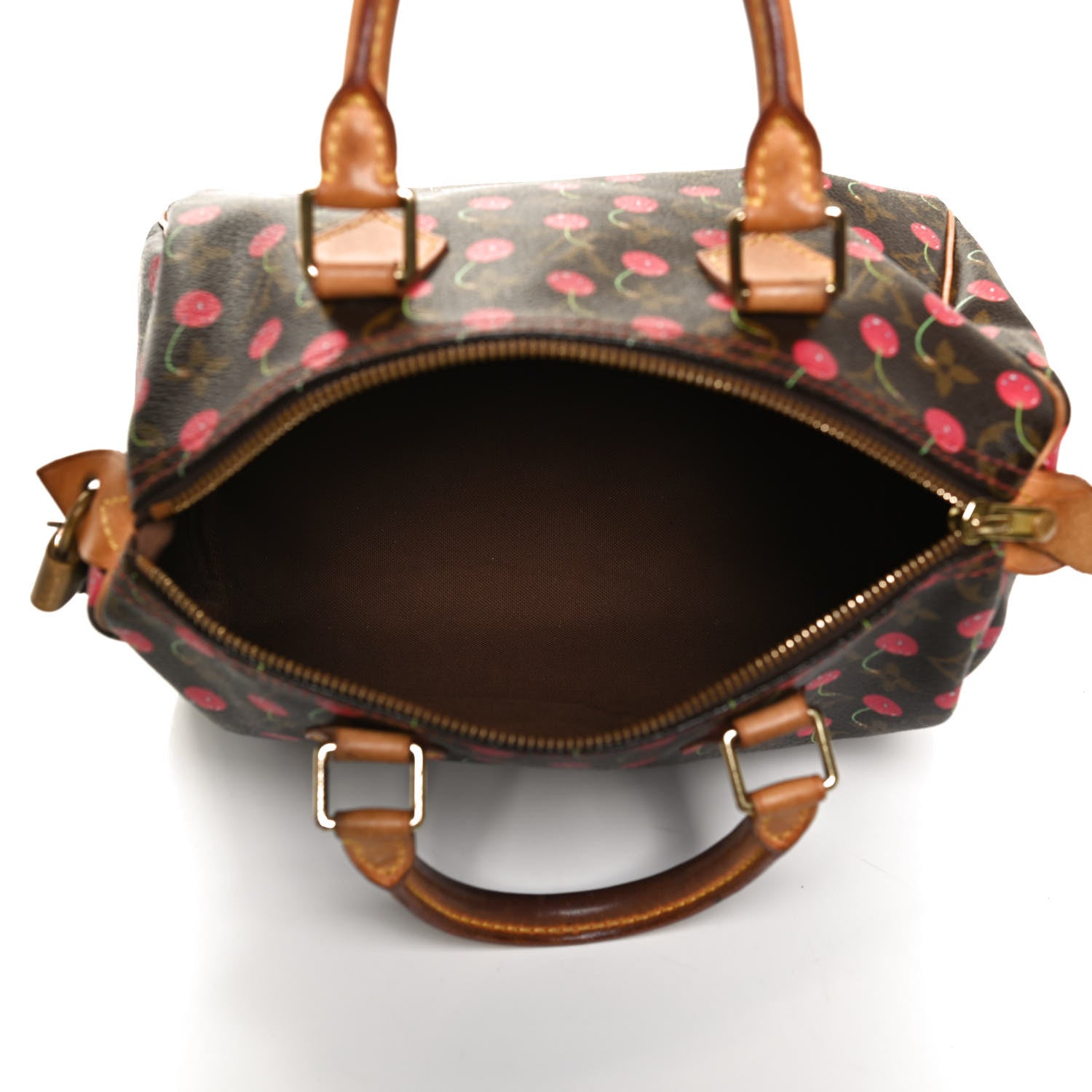 Louis Vuitton Monogram Cerises Speedy 25 5 of 13