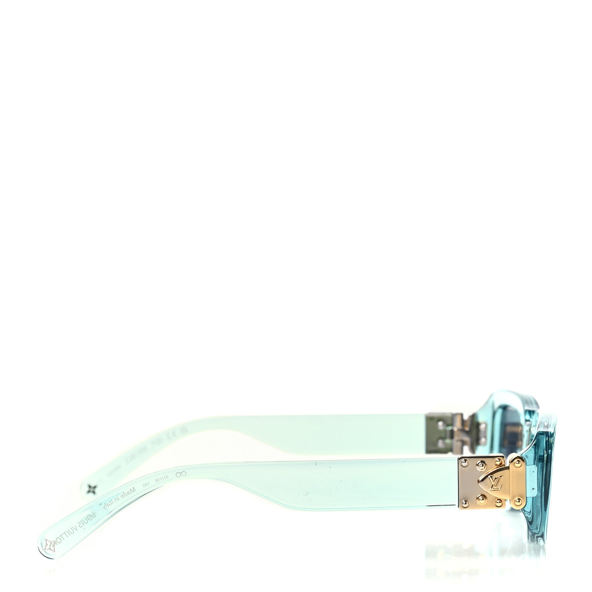 Acetate S Lock Cat Eye Sunglasses Z2818W  Crystal Blue