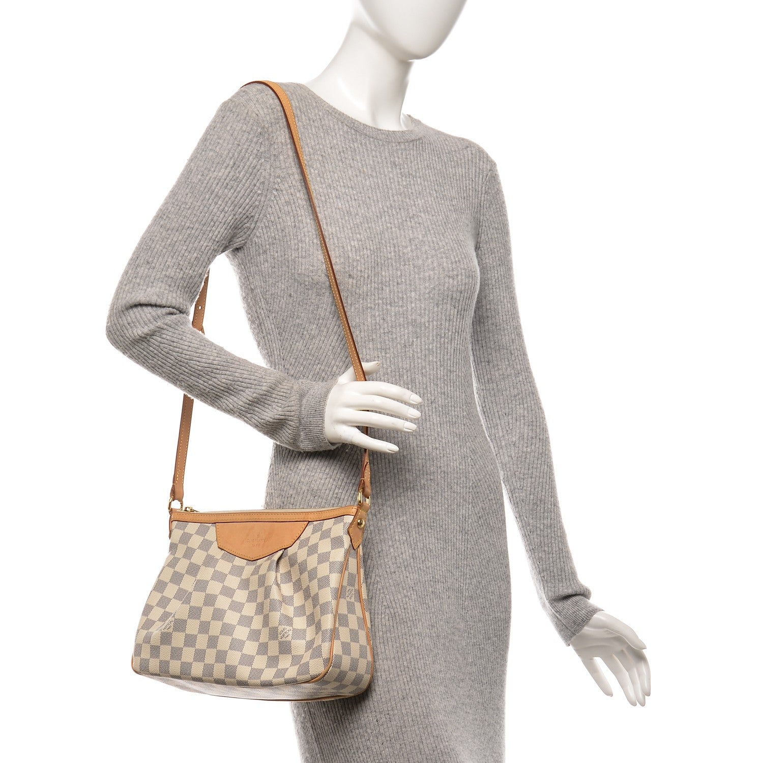 Louis Vuitton Damier Azur Siracusa PM 2 of 7