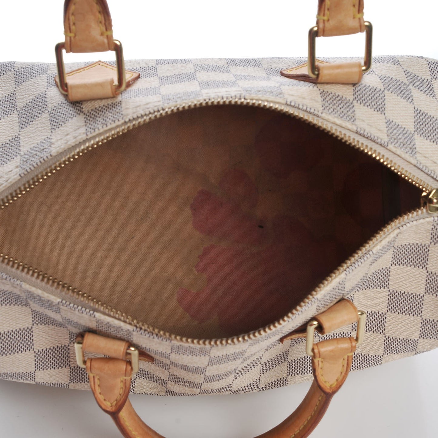 LOUIS VUITTON Damier Azur Speedy 25