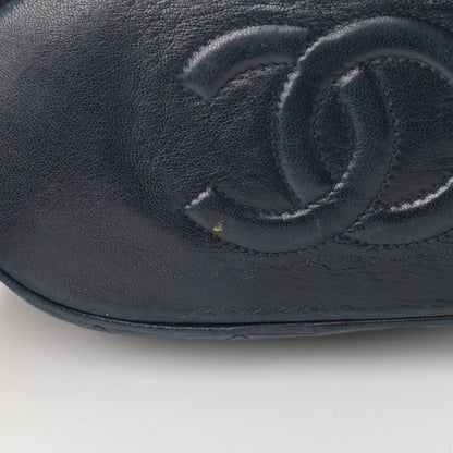 Chanel Lambskin CC Tassel Shoulder Bag Navy 15 of 15