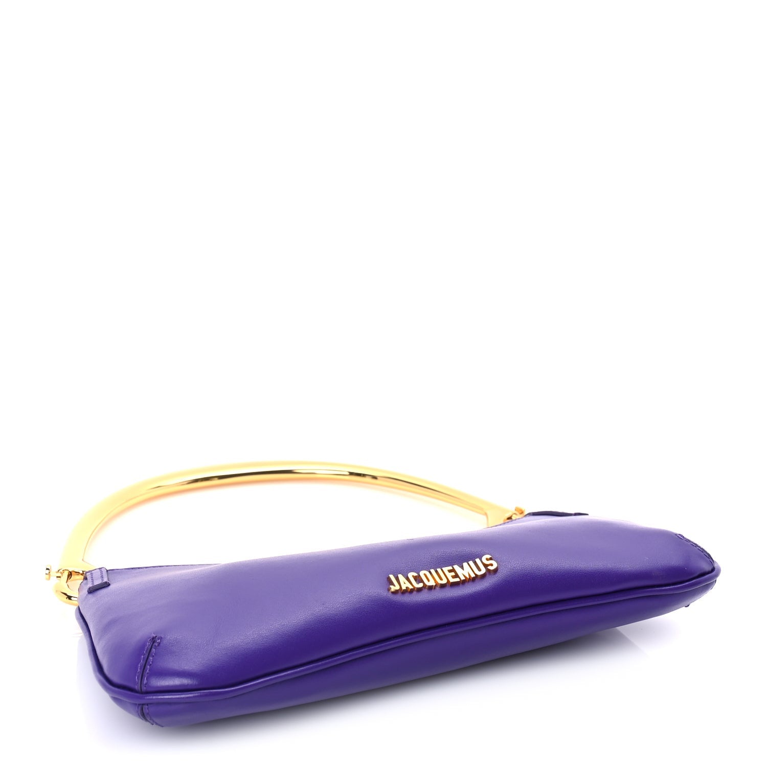 Jacquemus Smooth Calfskin Le Bisou Mousqueton  Purple 3 of 8