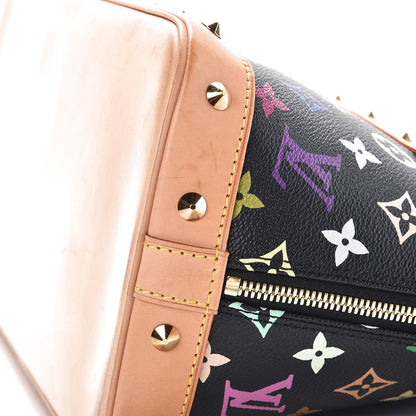 Louis Vuitton Monogram Multicolor Alma Black 9 of 10