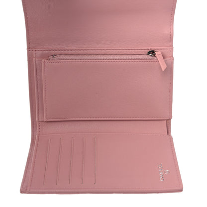 Chanel Lambskin Quilted CC Box Flap Wallet Light Pink 5 of 10