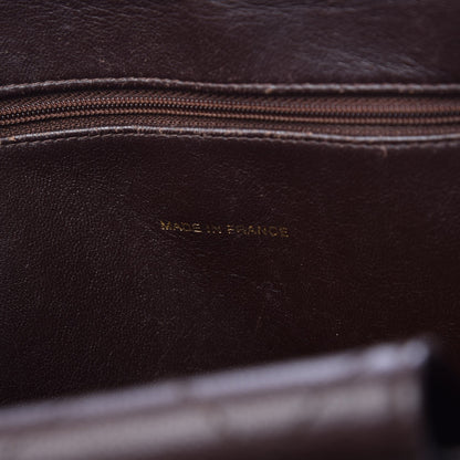 Chanel Caviar Quilted Flap Shoulder Bag Brown 9 of 22