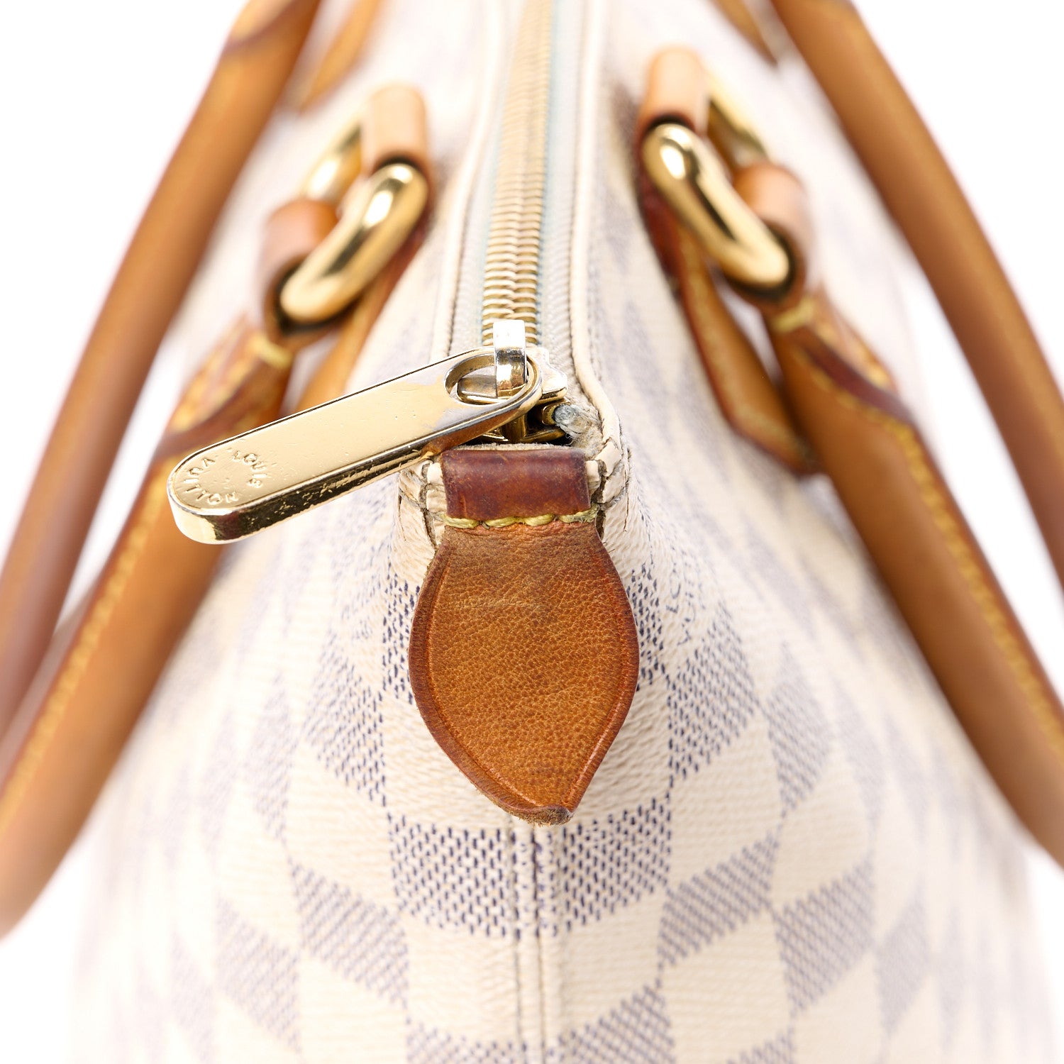 Louis Vuitton LOUIS VUITTON Damier Azur Saleya PM 14 of 15