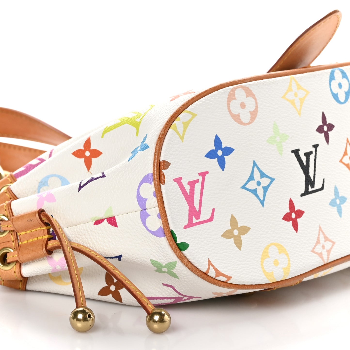 Monogram Multicolor Theda GM White