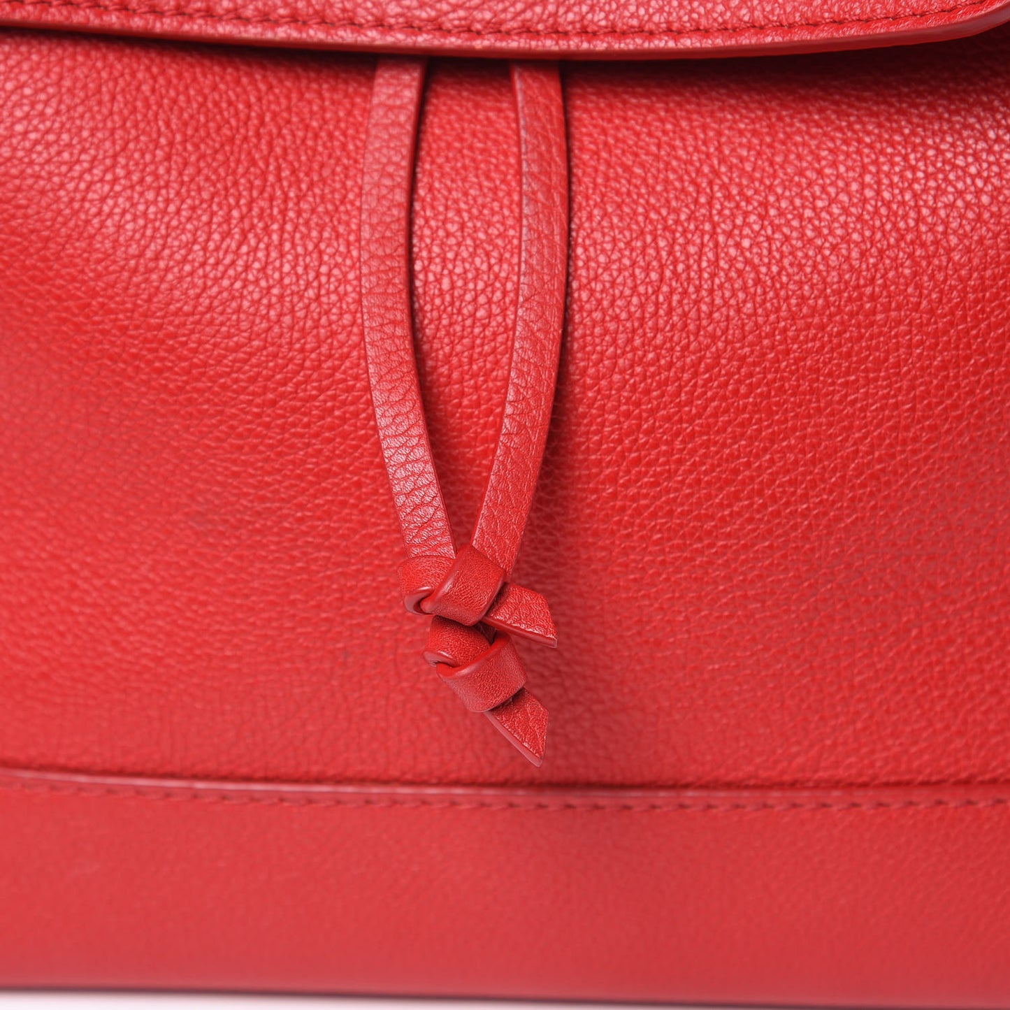 Soft Calfskin Lockme Backpack Rubis