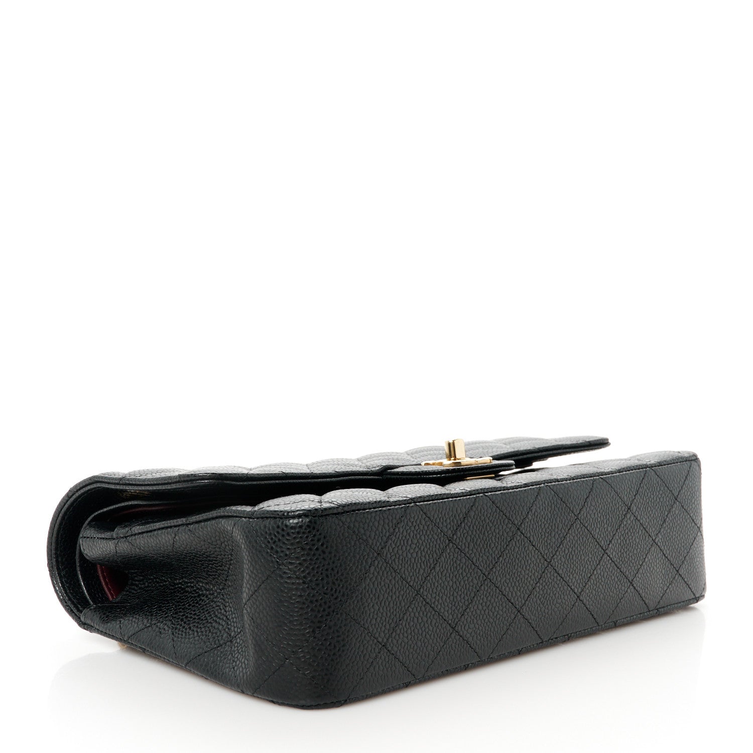 Chanel Caviar Quilted Medium Double Flap Black 4 of 12