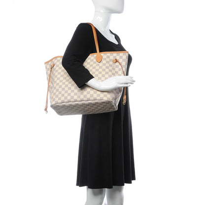 Louis Vuitton Damier Azur Neo Neverfull MM 2 of 13